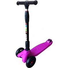 Самокат 3-х колесный Funny Scoo Voyage (MS-960) розовый