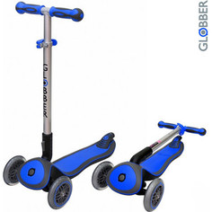 Самокат 3-х колесный Globber 446-100 ELITE S My Free Fold up DARK BLUE