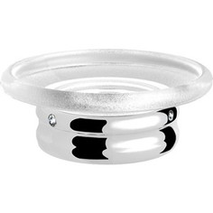 Мыльница (стекло) настольная Langberger Swarovski (22217A) хром