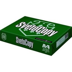 Офисная бумага SvetoCopy A4/ 80г/кв.м/ 500 листов (5 пачек в коробке)