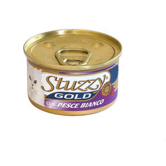 Консервы Stuzzy Cat Gold Mousse with White Fish мусс с белой рыбой для кошек 85г (132.С419)