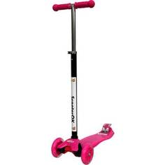 Самокат 3-х колесный BabyHit ScooterOK Plus розовый