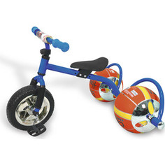 Велосипед трехколёсный Bradex с колесами в виде мячей БАСКЕТБАЙК синий