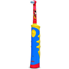 Электрическая зубная щетка Braun Oral-B Mickey Kids желтый/голубой