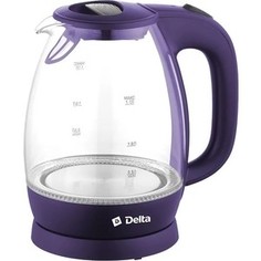 Чайник электрический Delta DL-1203 фиолетовый