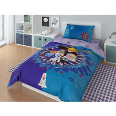Комплект постельного белья Disney 1,5 сп, поплин, Olaf family (723652)