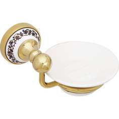 Мыльница керамическая Fixsen Bogema Gold (FX-78508G)