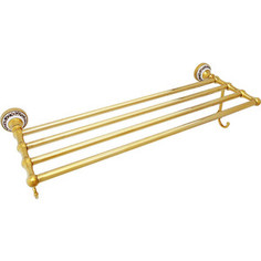 Полка для полотенец 63 см Fixsen Bogema Gold (FX-78515G))