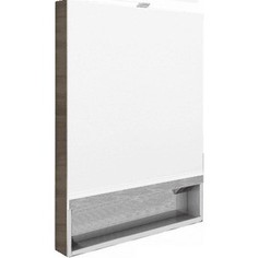 Зеркальный шкаф Roca Gap 70х85 тиковое дерево (ZRU9302845)