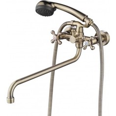 Смеситель для ванны Kaiser Carlson Style, бронза Bronze (44255-1 Br)