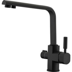Смеситель для кухни Kaiser Decor под фильтр, черный Mat (40144-9)