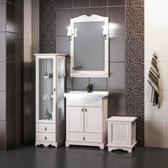 Тумба с раковиной Opadiris Клио 65 белый (Z0000004118 + Z0000000753)