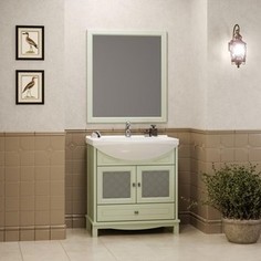 Тумба с раковиной Opadiris Омега 75 фисташковый G20Y (Z0000012769 + Z0000001649)