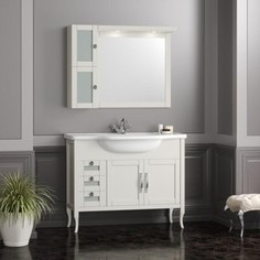 Тумба с раковиной Opadiris Мираж 100 слоновая кость 1013 (Z0000012522 + Z0000006600)