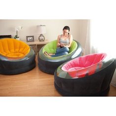 Надувное кресло Intex 68582 Empire Chair, 112х109х69см