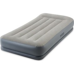 Надувная кровать Intex Mid-Rice Airbed 99х191х30 см встроенный насос 220V 64116
