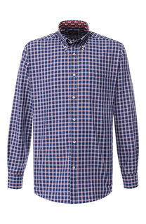 Хлопковая рубашка с воротником button down Paul&Shark