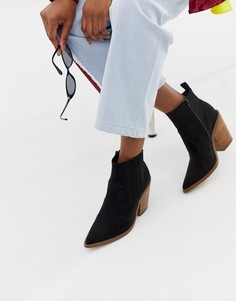 Ботинки в стиле вестерн ASOS DESIGN Elliot - Черный