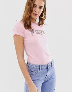 Футболка с логотипом Pepe Jeans Madi - Розовый