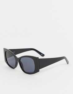 Квадратные солнцезащитные oversize-очки ASOS DESIGN - Черный