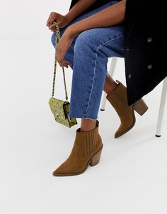 Ботинки в стиле вестерн ASOS DESIGN Elliot - Рыжий