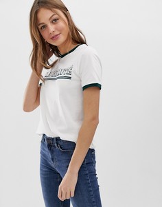 Футболка с вышивкой Vero Moda - Белый