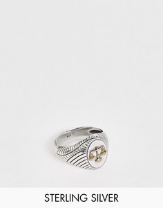 Серебряное кольцо ASOS DESIGN - Серебряный