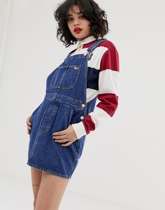 Классическое платье-комбинезон Tommy Jeans - Синий