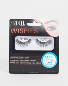 Двухслойные накладные ресницы Ardell Wispies - Черный