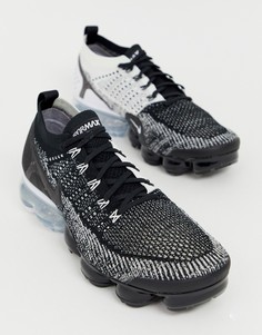 Черные кроссовки Nike Running VaporMax Flyknit 2 - Черный