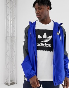 Синяя ветровка adidas Skateboarding Insley - Синий