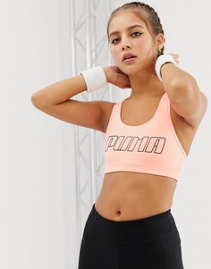 Розовый бюстгальтер Puma Training 4 - Розовый