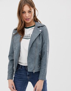 Куртка из искусственной кожи Vero Moda - Серый