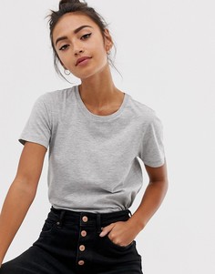 Серая футболка с круглым вырезом ASOS DESIGN Ultimate - Серый