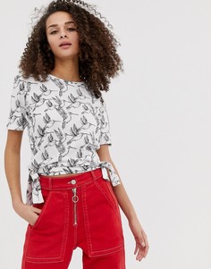 Топ с принтом птиц Brave Soul - Мульти