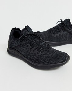 Черные кроссовки Puma Ignite Flash Evoknit - Черный