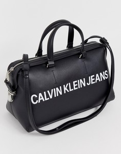 Сумка с логотипом Calvin Klein Jeans - Черный
