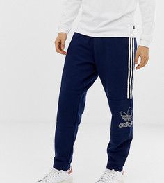 Темно-синие джоггеры с логотипом adidas Originals - Темно-синий