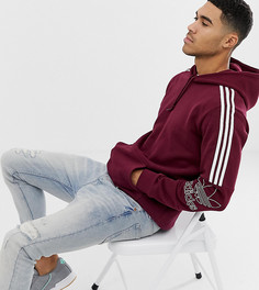 Худи темно-бордового цвета adidas Originals - Красный