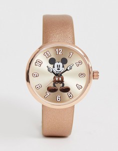 Женские часы цвета розового золота Disney - Бежевый