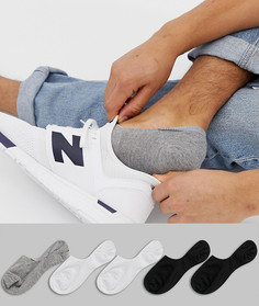 Набор из 5 пар невидимых носков ASOS DESIGN - Мульти