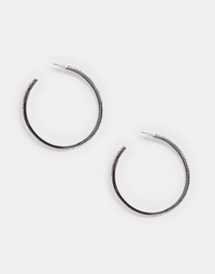 Серьги-кольца Miss Selfridge - Серебряный