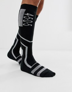 Быстросохнущие носки с поддержкой ASOS 4505 ski - Черный