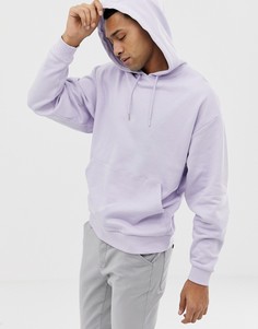 Oversize-худи сиреневого цвета ASOS DESIGN - Фиолетовый
