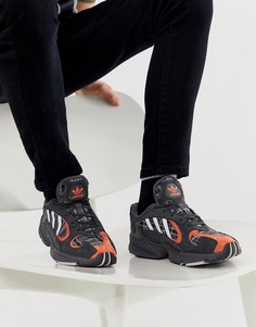 Кроссовки в клетку тартан adidas Originals Yung-1 EF3967 - Красный