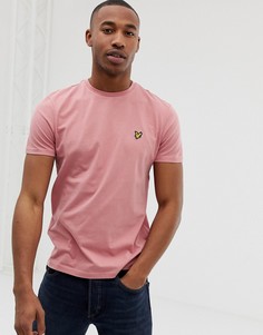 Розовая футболка с логотипом Lyle & Scott - Розовый
