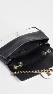 What Goes Around Comes Around Chanel Graphic Medium Flap Bag