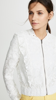 BB Dakota Lace Closed Bomber Jacket