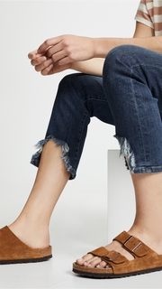 FRAME Le High Cave Hem Jeans