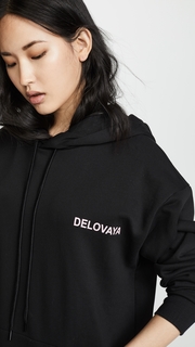 Natasha Zinko Oversized Combo Hoodie Dress